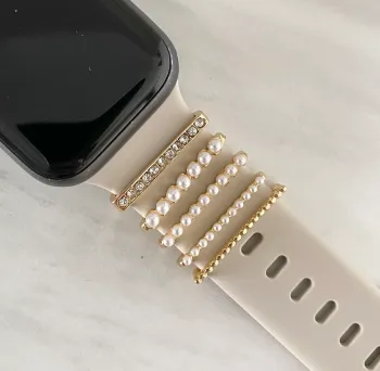 Watch Charm Accessory Stackable Watch Charm Bridesmaid Gift Watch Band Charm Watch Moon Charm Bracelet - namenecklace
