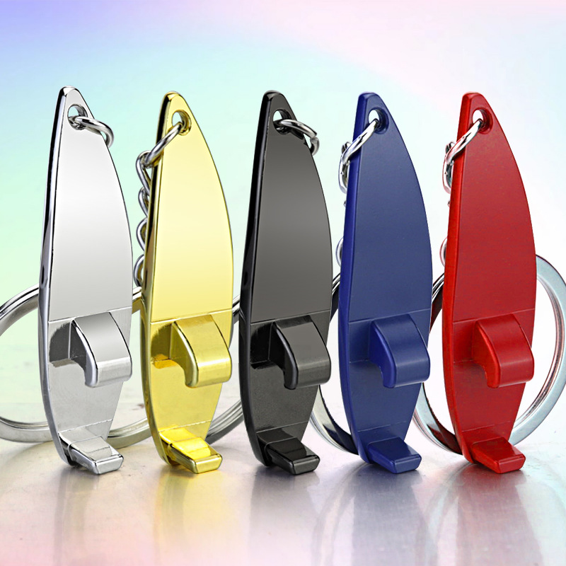 Surfboard Bottle Opener Keychain Metal Surfing Keychain Metal Surfboard Keychain Bottle Opener Surfer Key Ring Gift for Him