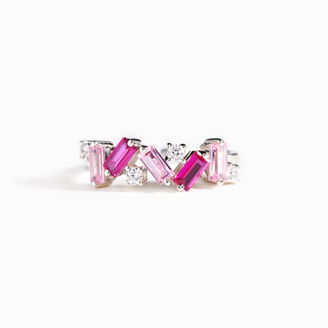 NOBODY HAS IT ALL TOGETHER PINK BAND RING