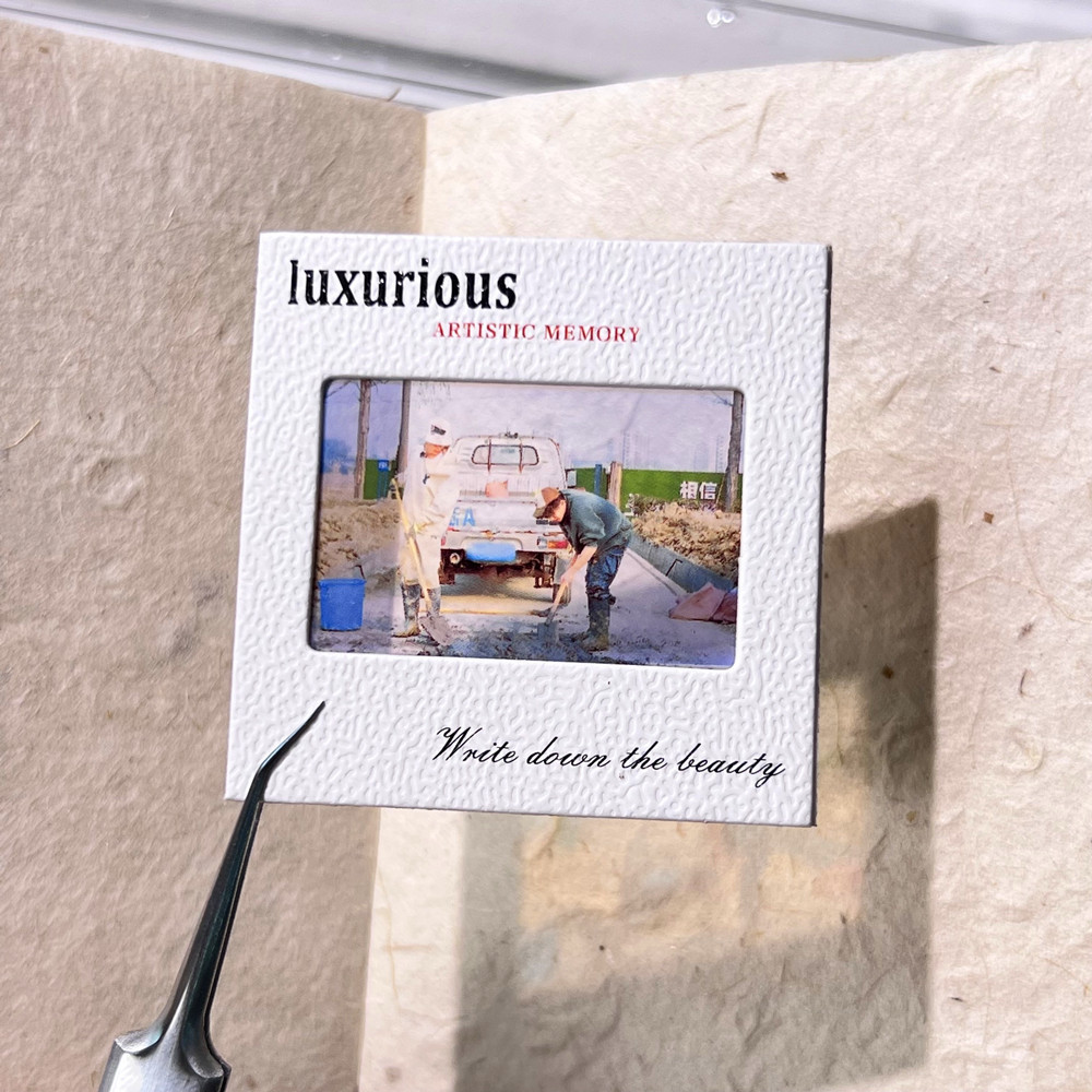 Custom Kodak Film Slide Keychain Personalized Translucent Photo Charm Romantic Gifts for Her