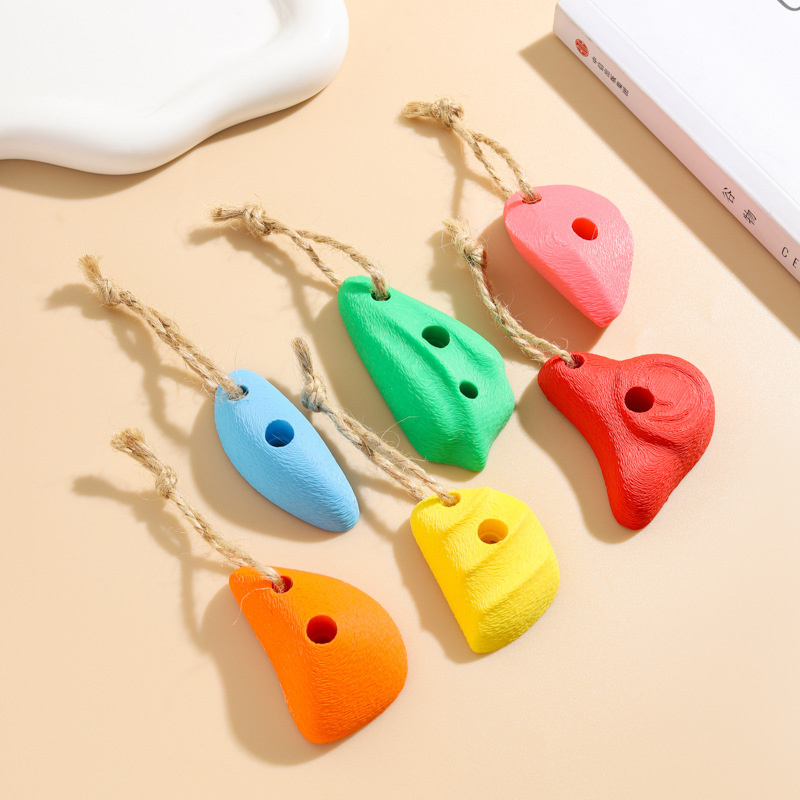 Mini Climbing Hold Keychain Colorful Resin Rock Climbing Rock Climbing Hold Keychain Mini Bouldering Hold Bag Charm Accessories
