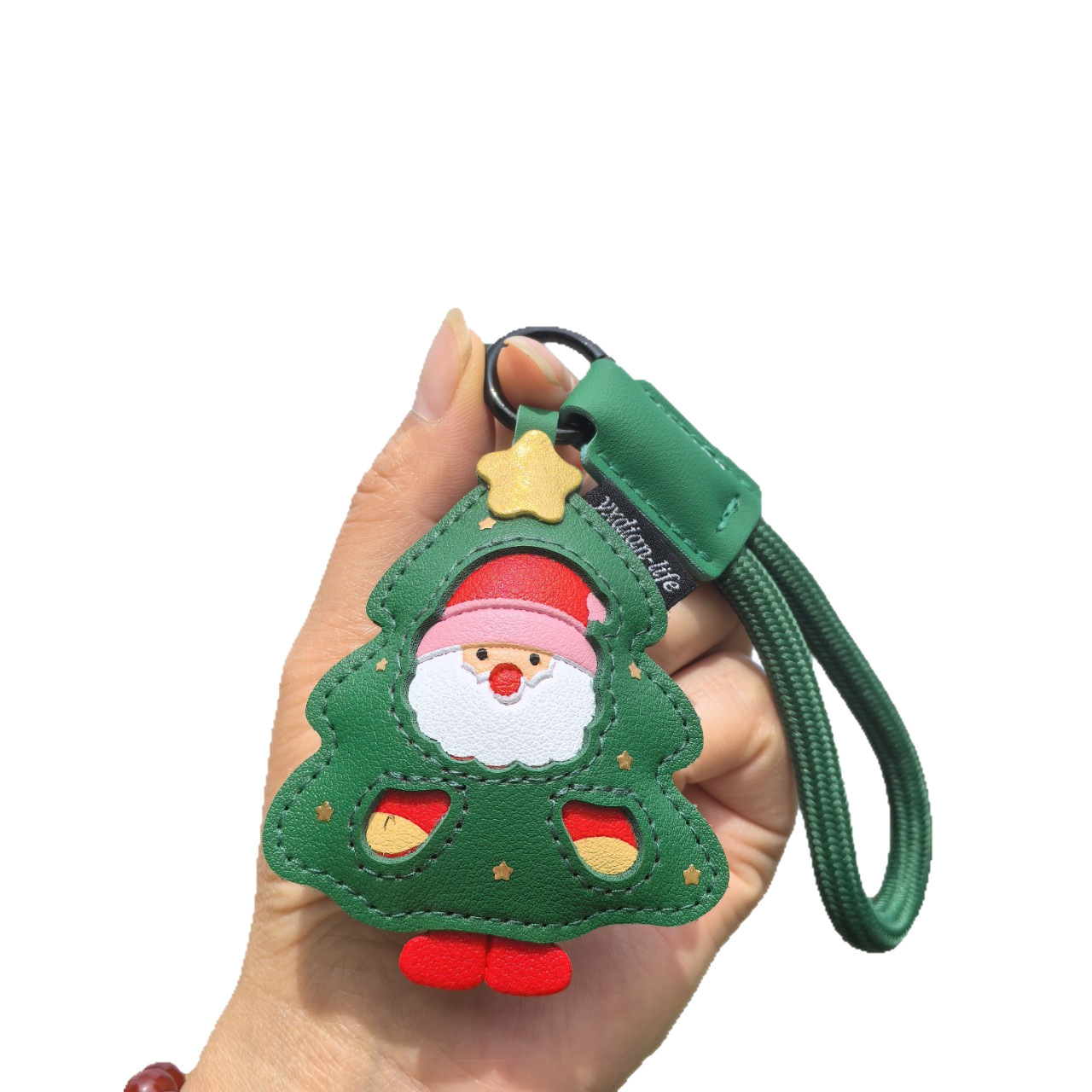 Santa Stocking and Christmas Tree Ornaments for Decoration - NameNecklaceAU