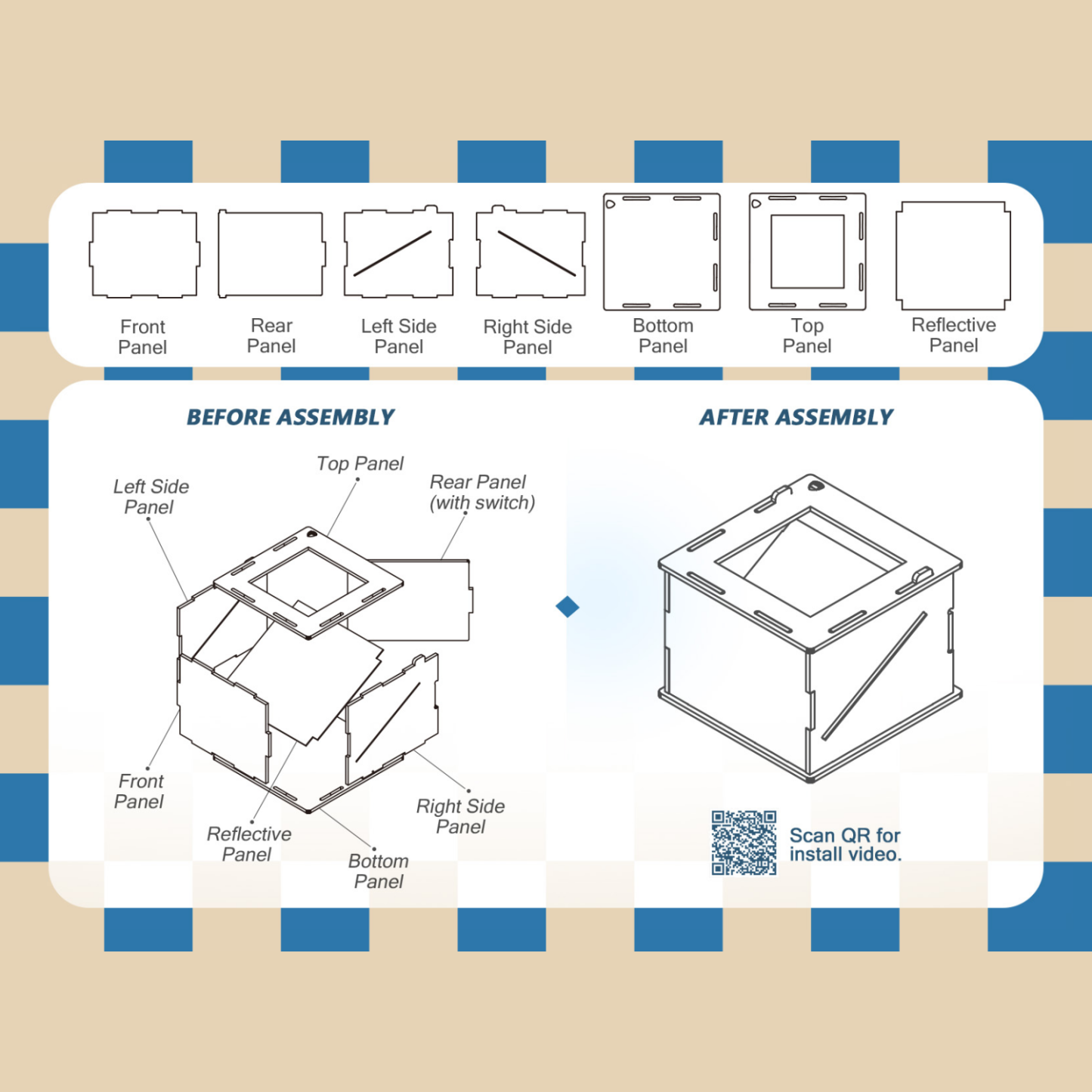Holographic Boxes For Lovers | High-Transmittance Holographic Material Image Holographic House Valentine's Day Gift - NameNecklaceAU
