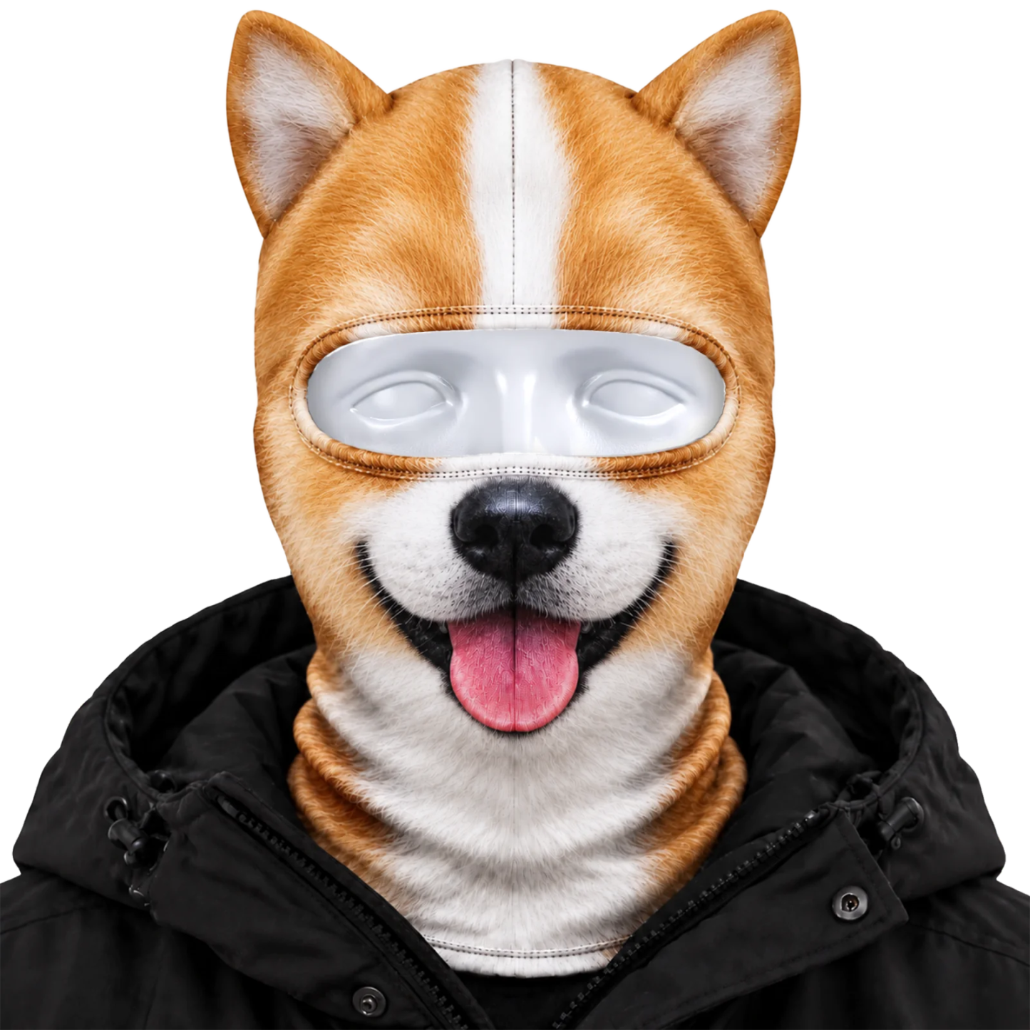 3D Animal Balaclava Ski Mask Thermal Windproof Winter Face Mask Funny 3D Printed Animal Ski Mask Full Face Cover Windproof Thermal Balaclava Hood - NameNecklaceAU