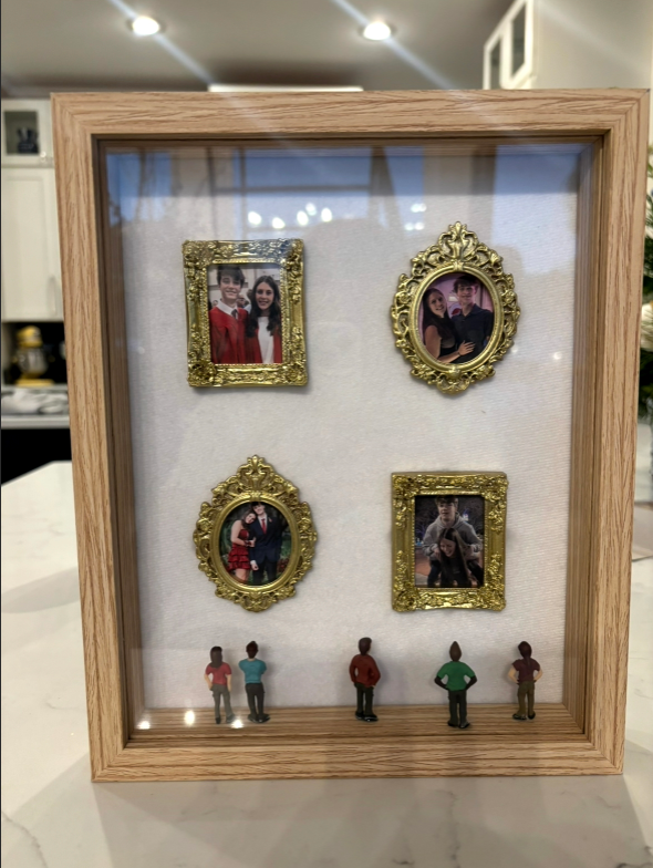 Museum of Us Mini Museum Shadow Box | Baroque Vintage Photo Decor - NameNecklaceAU