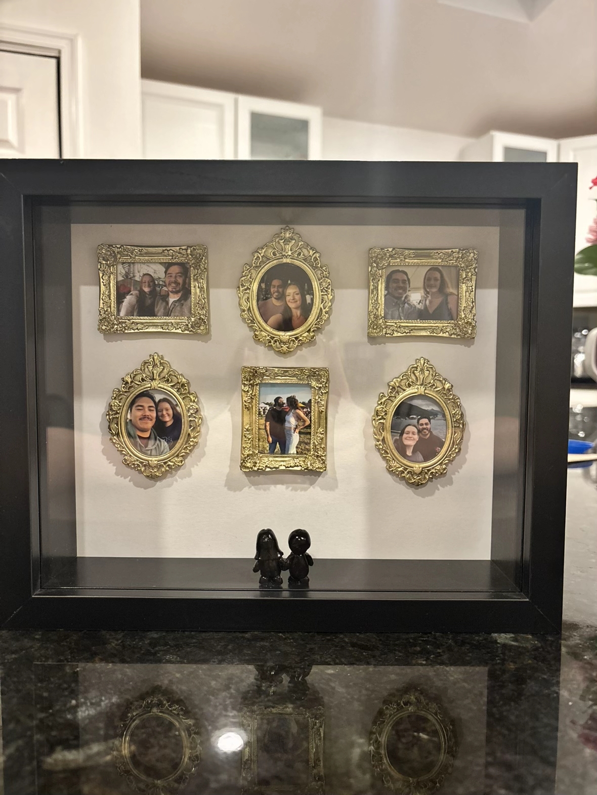 Museum of Us Mini Museum Shadow Box | Baroque Vintage Photo Decor - NameNecklaceAU