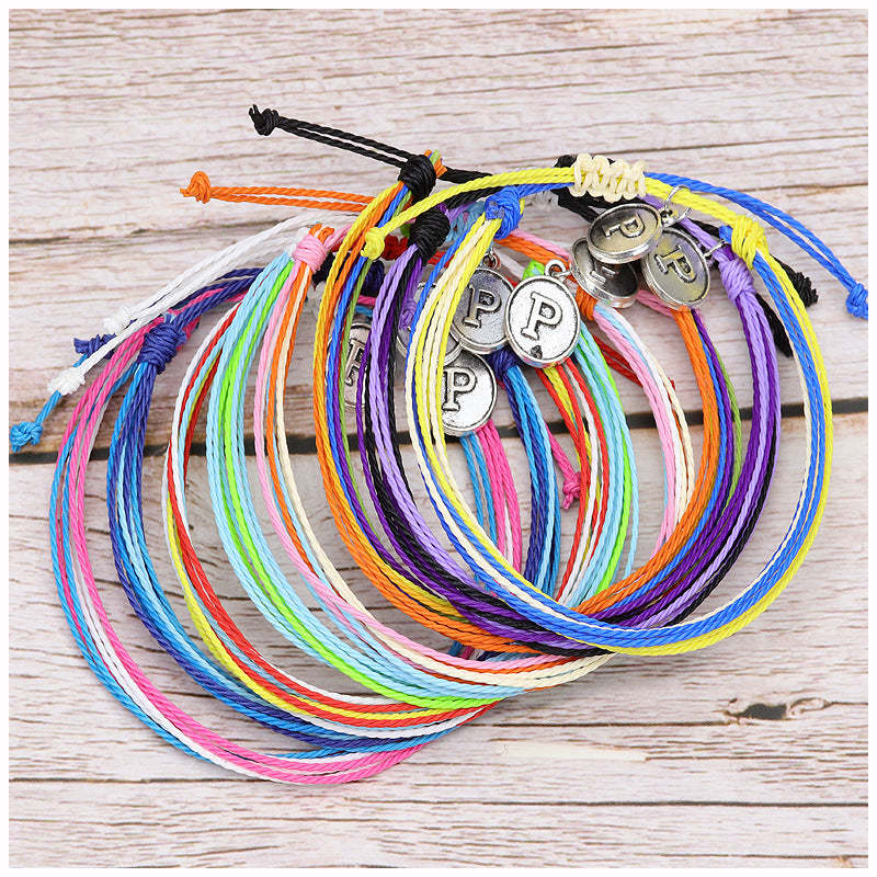 Stylish Braided Bracelet Adjustable Handmade Waterproof Beachy Bracelet - yournamenecklaceau