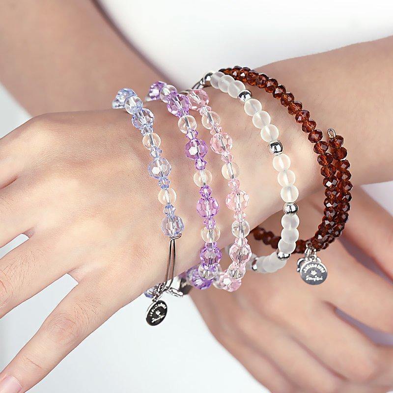 Droplets Charm Bangle - yournamenecklace