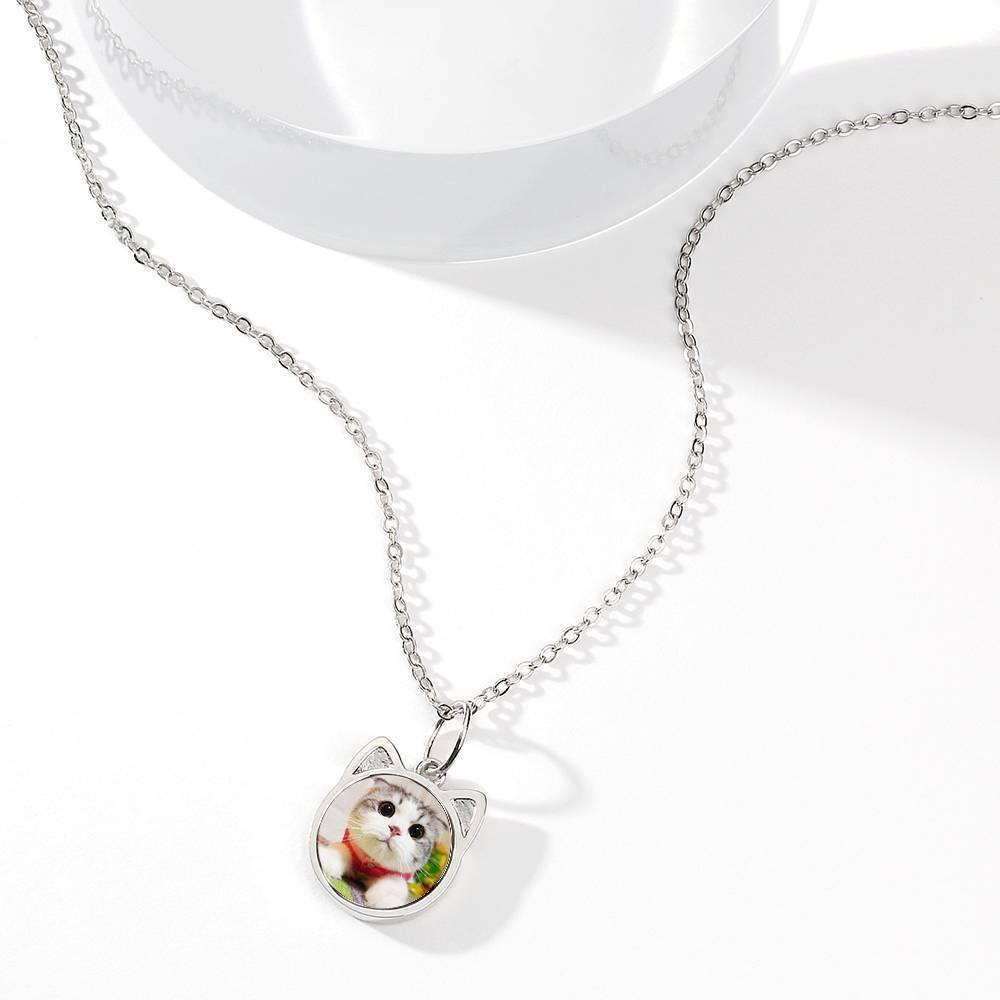 Personalized Photo Necklace 925 Sterling Silver - yournamenecklace