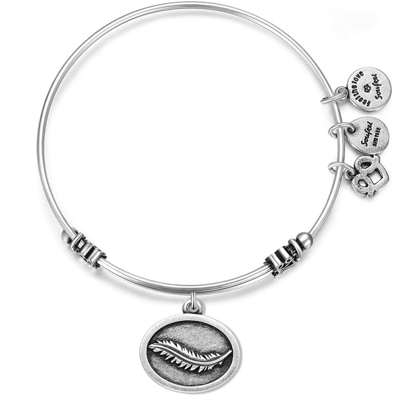 Keep it Light Charm Bangle - yournamenecklace