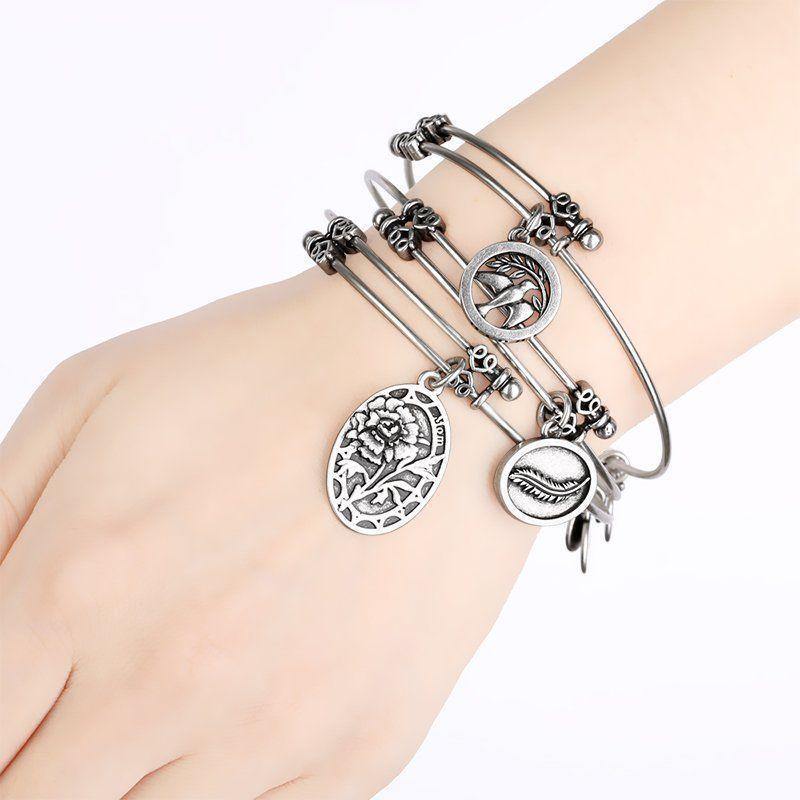 Snake Charm Bangle - yournamenecklace