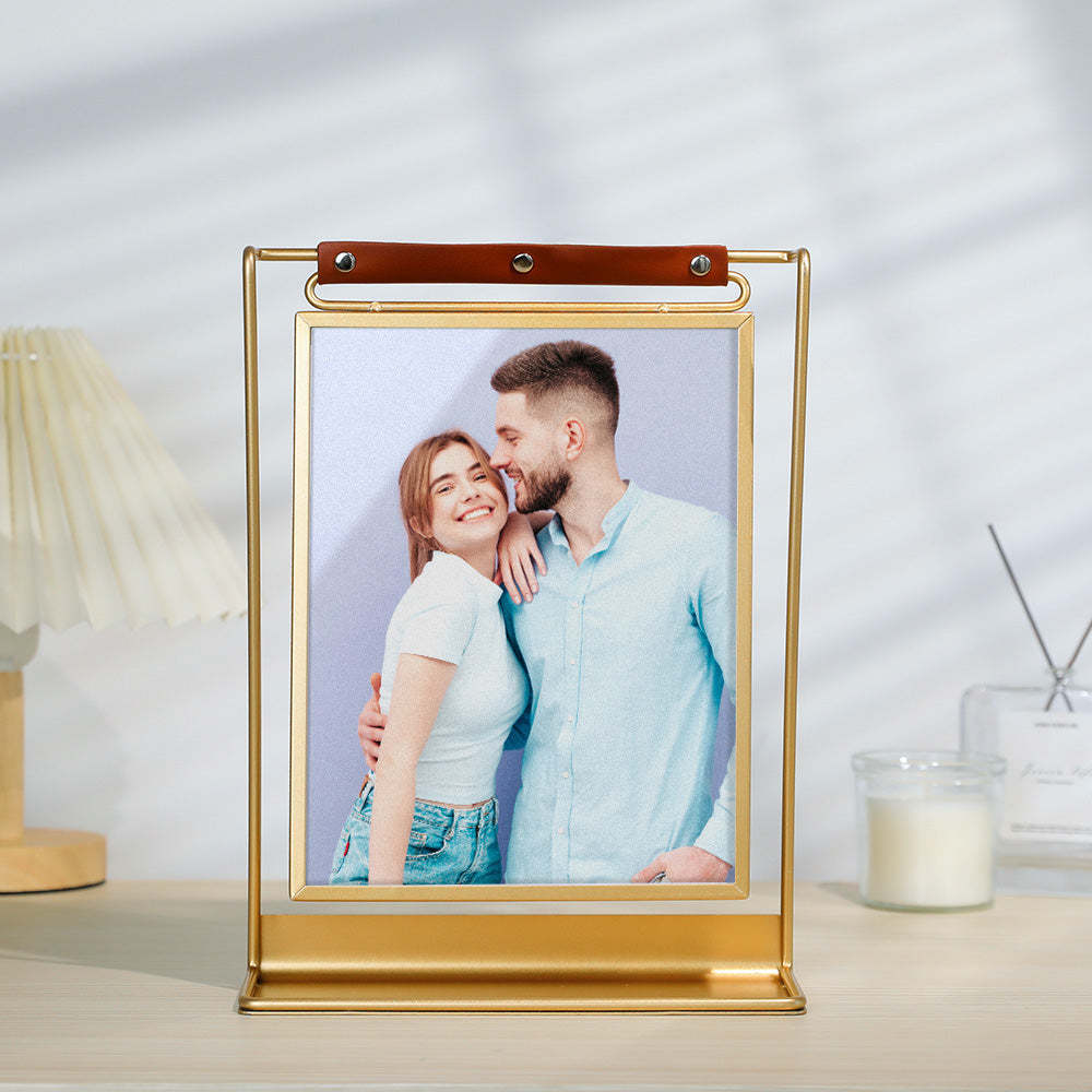Scannable Spotify Code Photo Frame Personalized Double-Sided Display Stand Gifts For Lovers - yournamenecklaceau