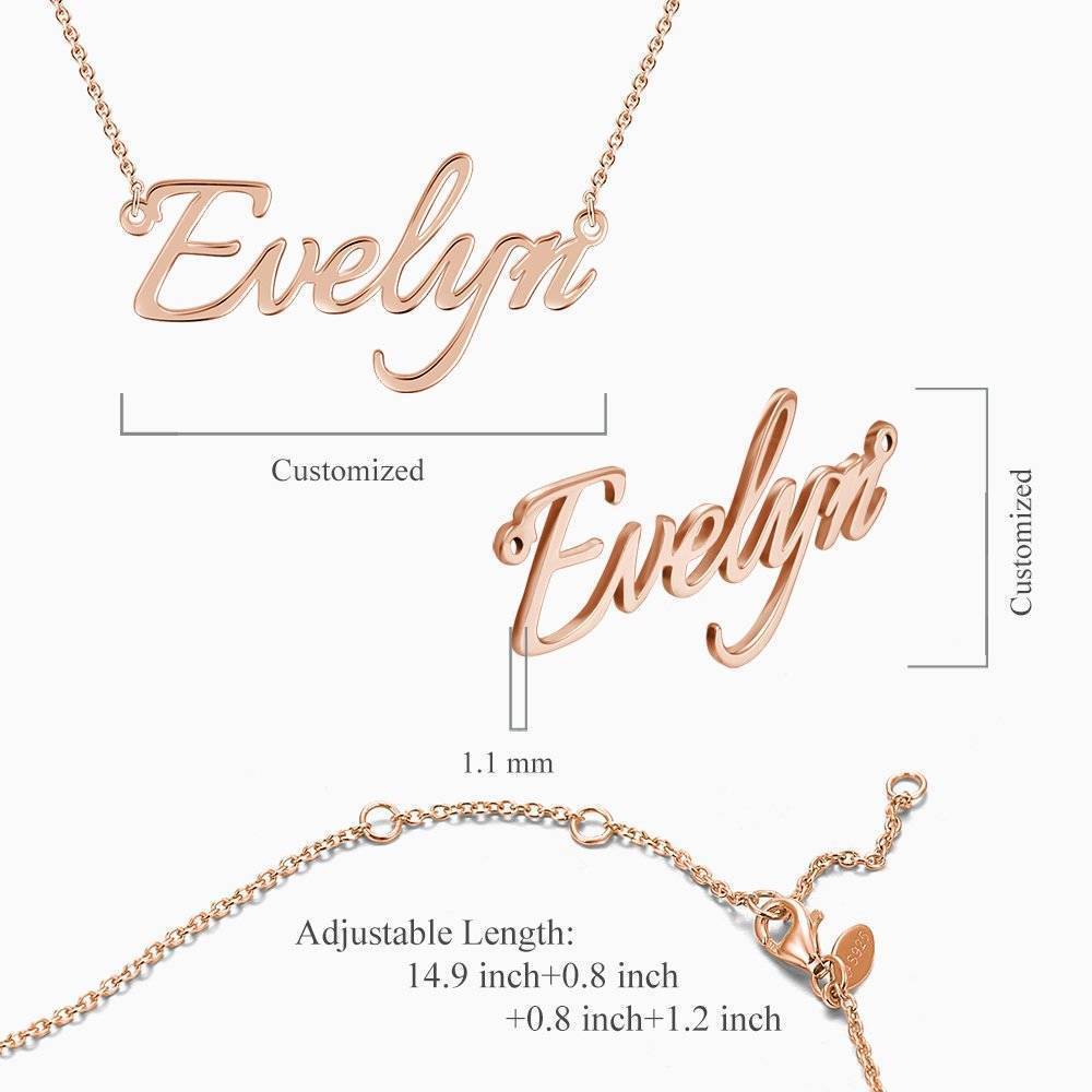 Personalized Name Necklace for Girlfriend