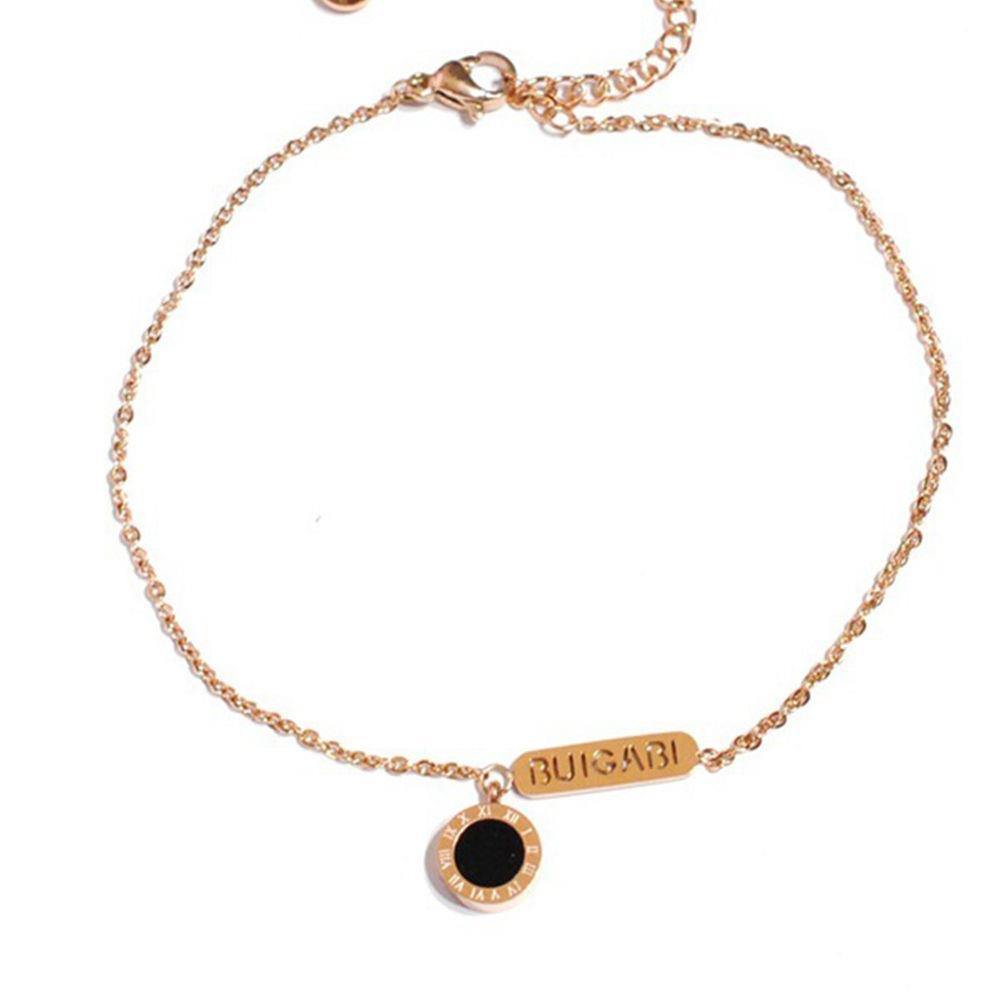 Black Hole Anklet - yournamenecklace