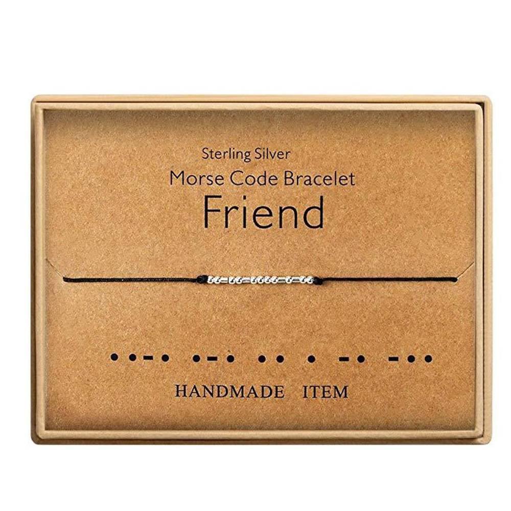Friend Bracelet, Morse Code Bracelet