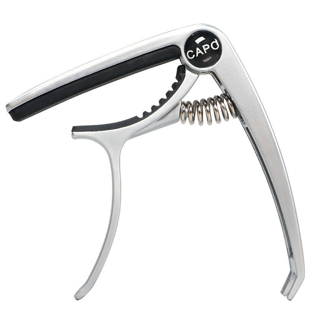 Personalized Metal Guitar Capo with Wood Grain, Custom Message, Engraved Guitar Pick, Birthday Gift, Fathers days Gift for Guitarists - NameNecklaceAU