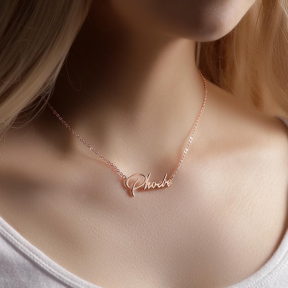 Custom Name Necklace Elegant Style Name Necklace Gift for Girlfriend - yournamenecklaceau