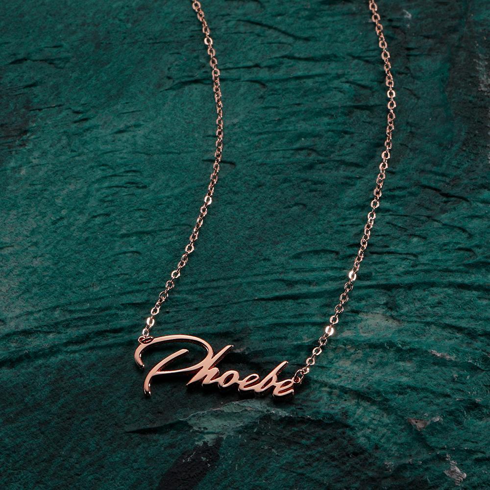 Custom Name Necklace Elegant Style Name Necklace Gift for Girlfriend - yournamenecklaceau
