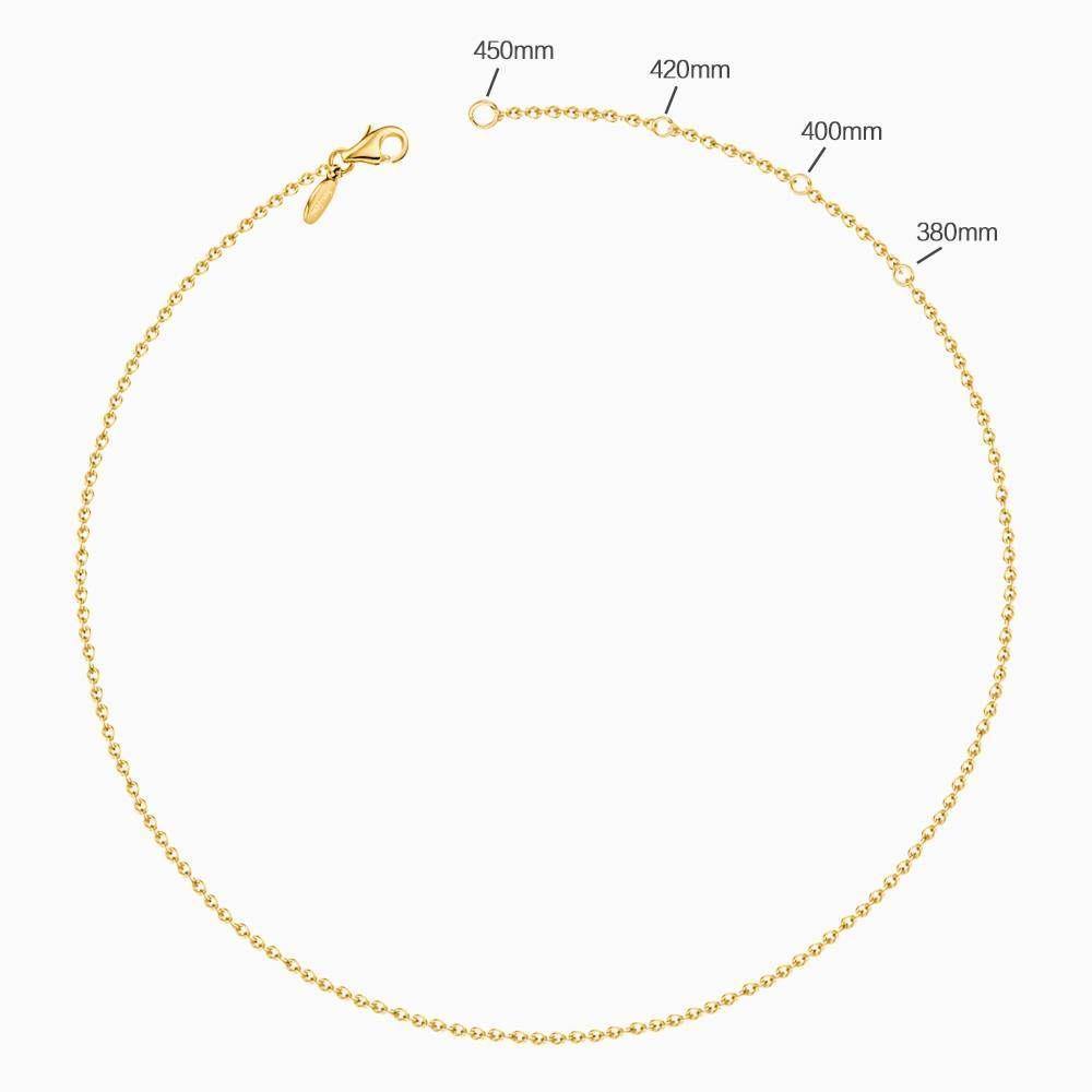 Personalized Birthstone Bar Necklace with Engraving 14k Gold Plated Silver 