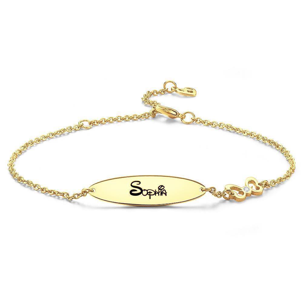 Engraved Bracelet Custom  Name Bracelet Personalized Bracelet - yournamenecklace