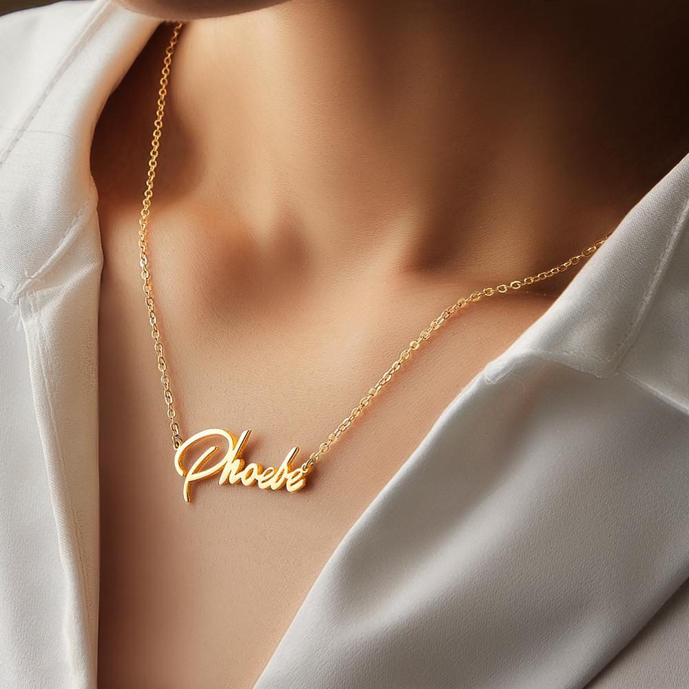 Custom Name Necklace Elegant Style Name Necklace Gift for Girlfriend - yournamenecklaceau