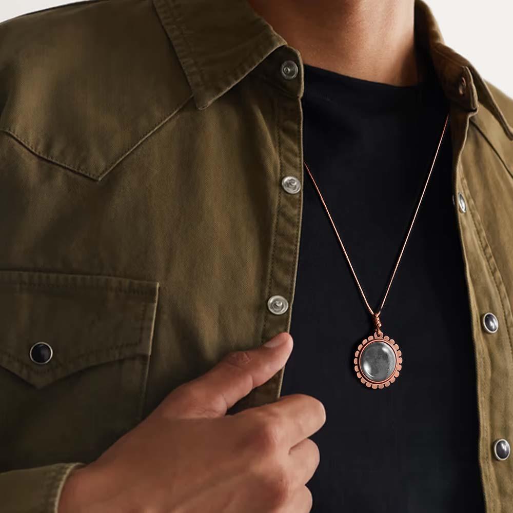 Custom Moon Phase Wood Pendant Necklace Personalized Engraved Name Valentine's Gifts for Her - yournamenecklaceau
