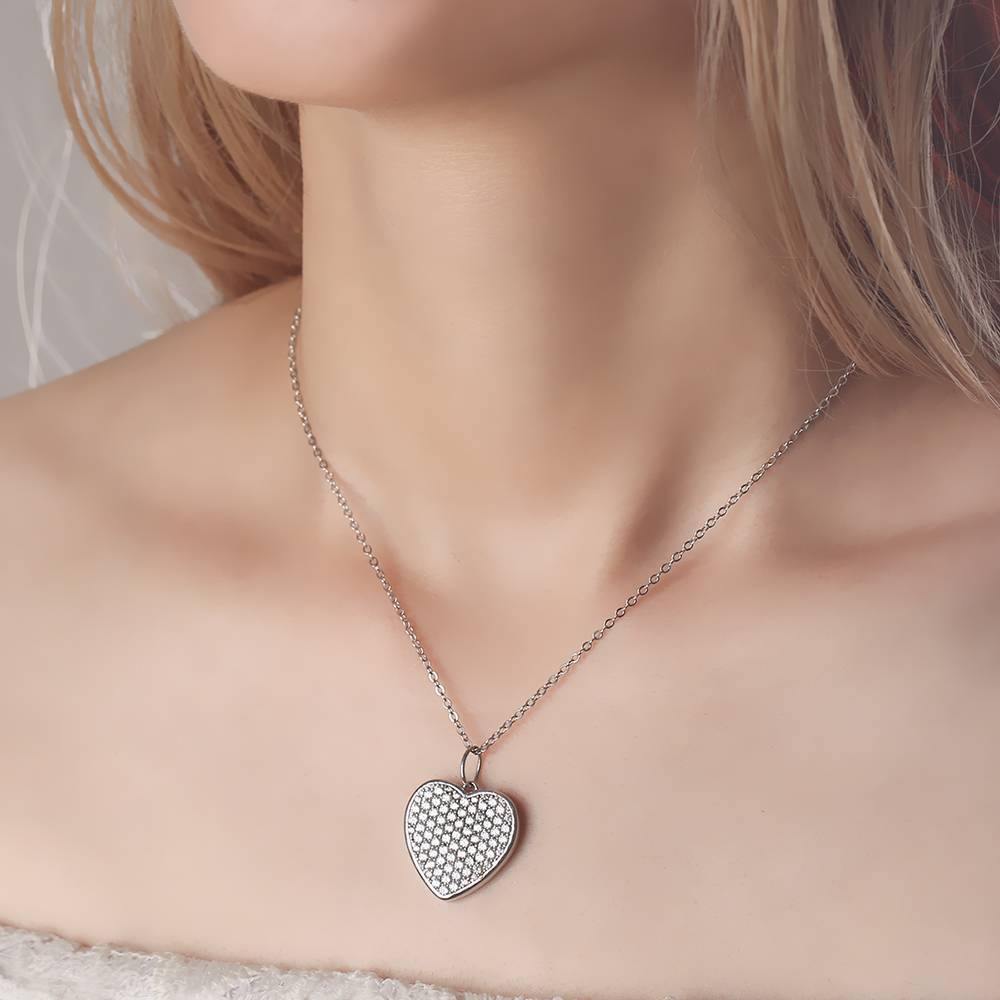 Heart Photo Necklace - yournamenecklace