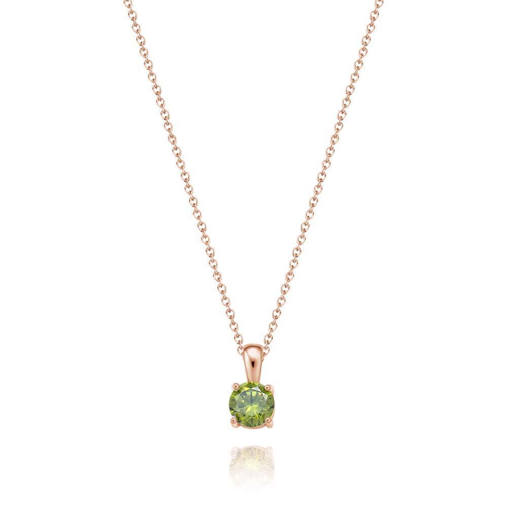 Custom Birthstone Strip Necklace Creative Colorful Zircon Necklace For Women - yournamenecklaceau