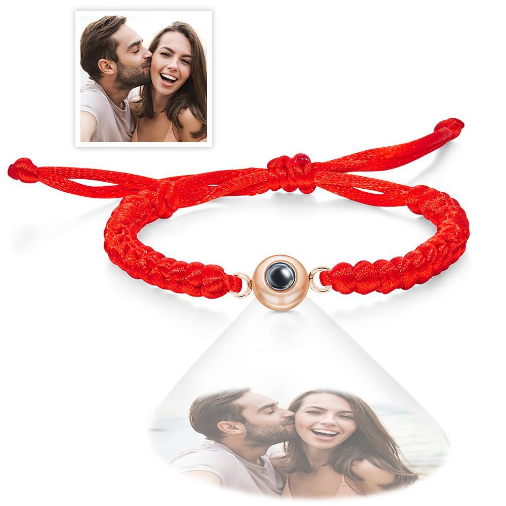 Custom Photo Projection Bracelet Simple Design Trend Gifts - yournamenecklaceau
