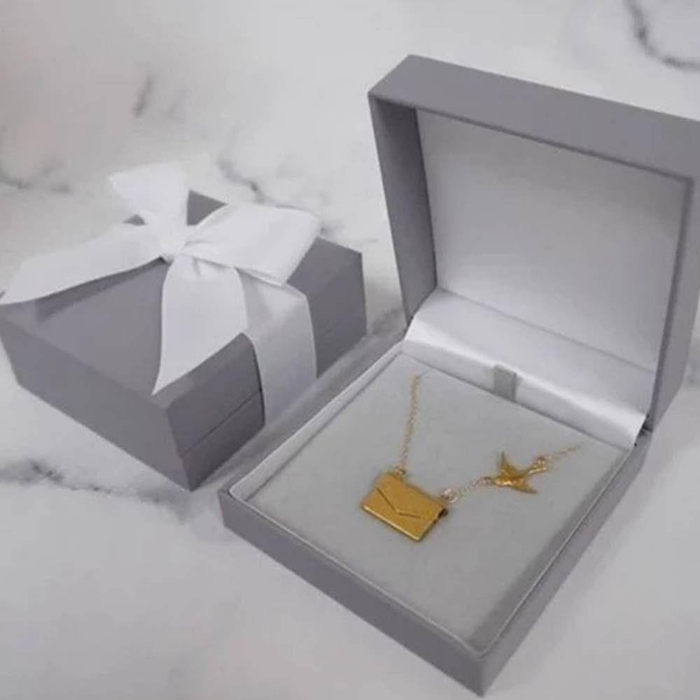 Custom Photo Engraved Handbag Necklace Golden - yournamenecklace