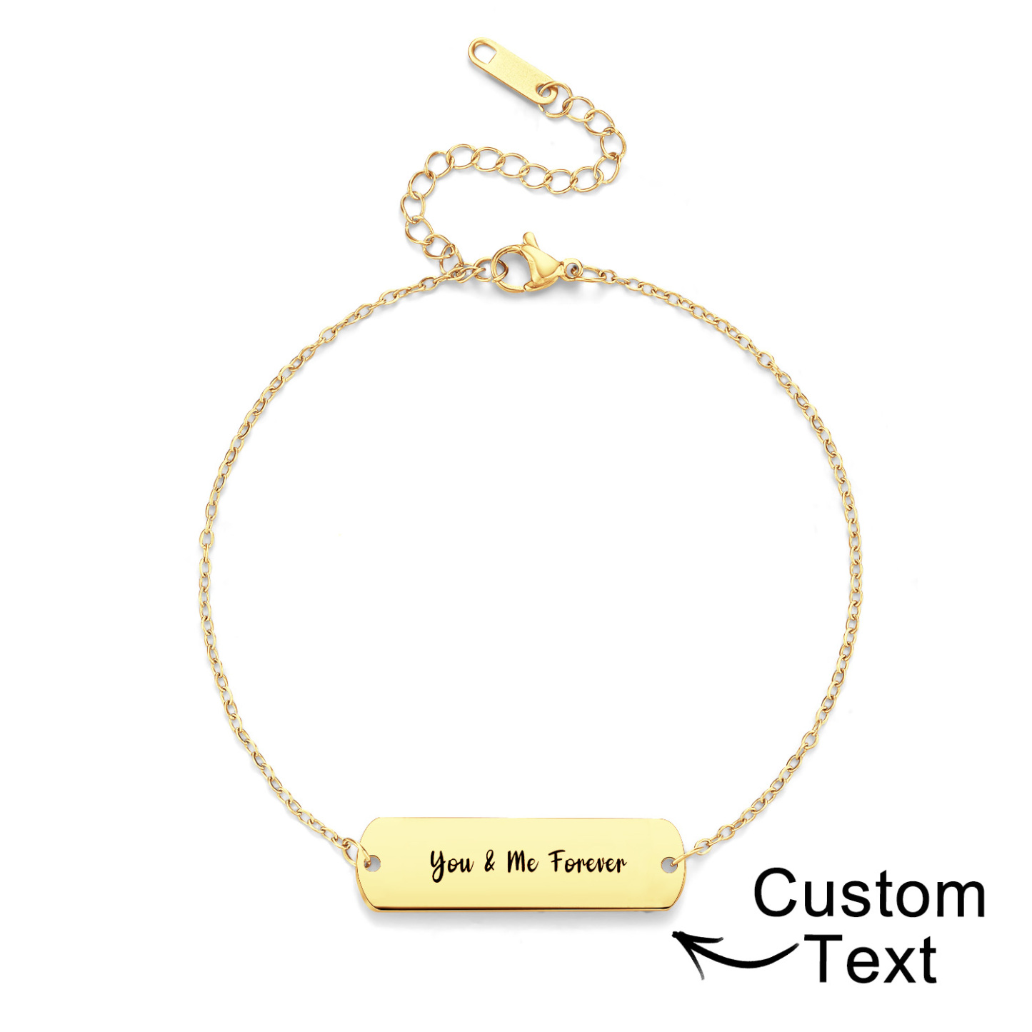 Custom Photo Bracelet Eyes Bracelet Bar Bracelet Gifts for Her - NameNecklaceAU