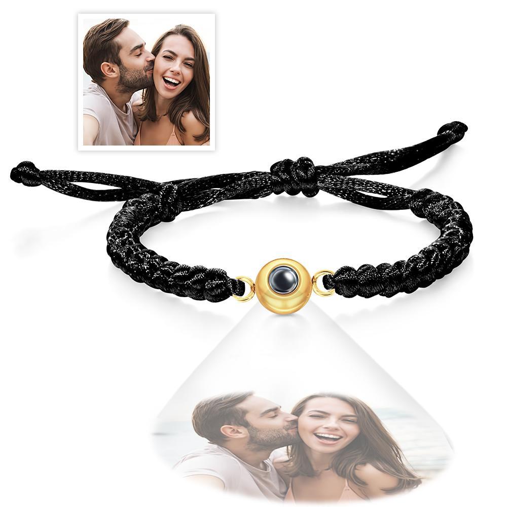 Custom Photo Projection Bracelet Simple Design Trend Gifts - yournamenecklaceau