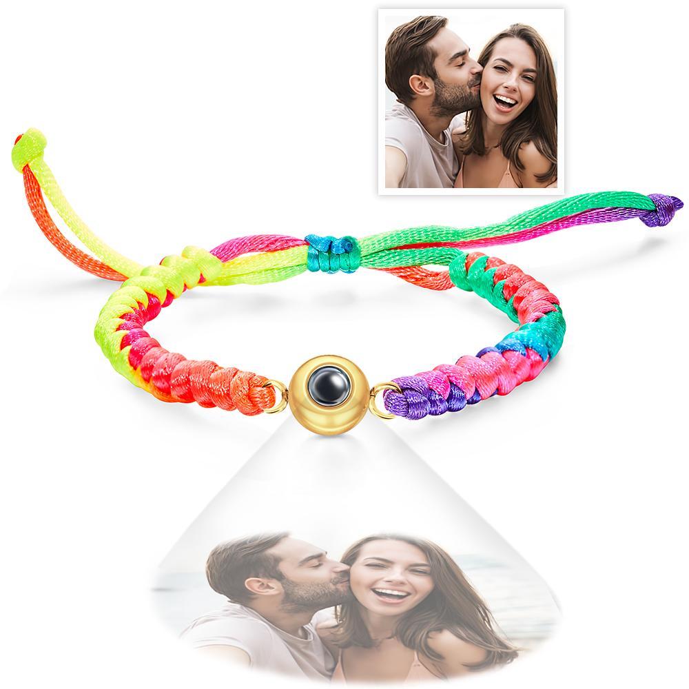 Custom Photo Projection Bracelet Simple Design Trend Gifts - yournamenecklaceau
