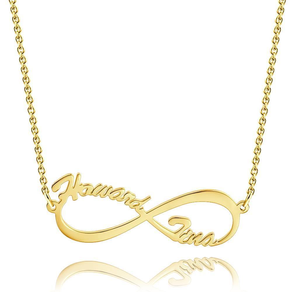 Infinity Name Necklace - soufeelus