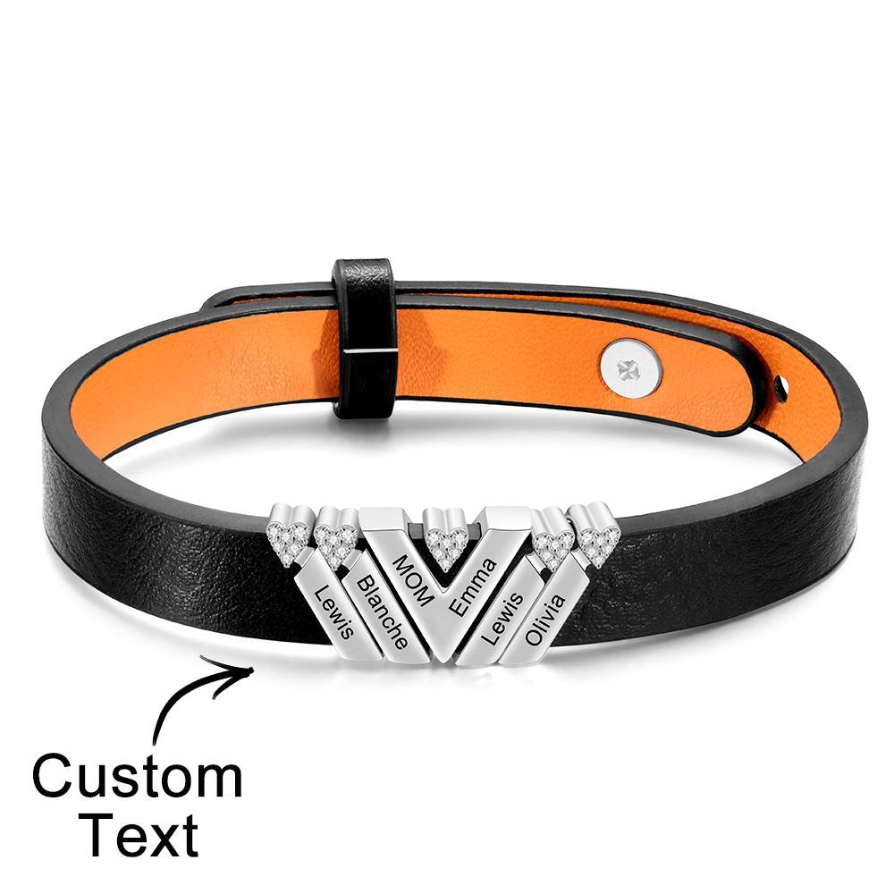 Custom Engraved Bracelet Simple Fashion Advanced Gifts - yournamenecklaceau