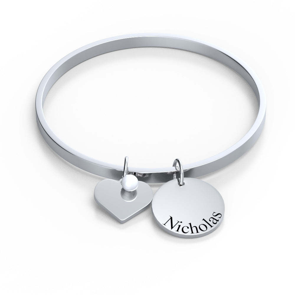 Custom Engraved Bracelet Gift Personalized Name Bracelet for Her - yournamenecklaceau