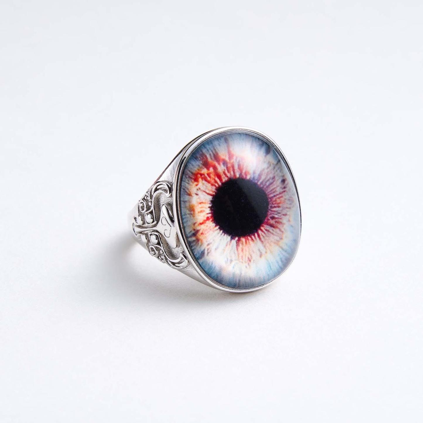 Eyeball Ring Adjustable Men's Ring Best Gift For Him - NameNecklaceAU