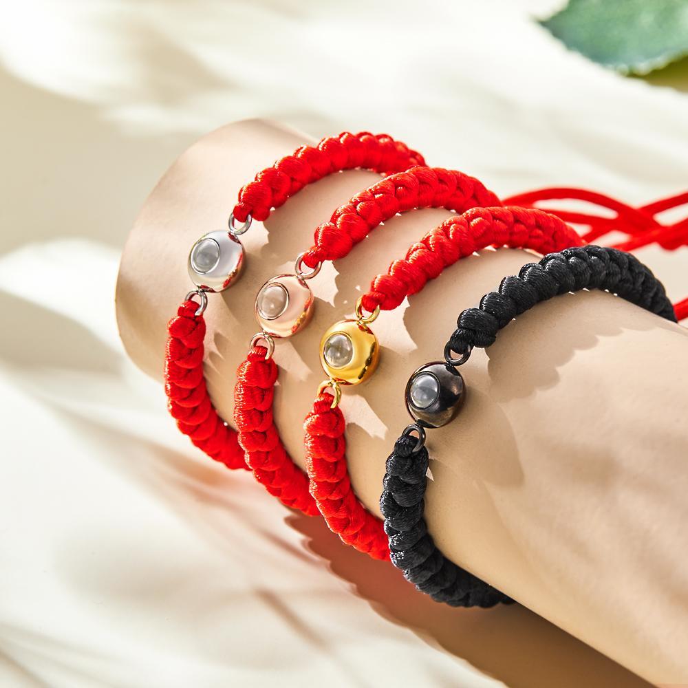 Custom Photo Projection Bracelet Simple Design Trend Gifts - yournamenecklaceau