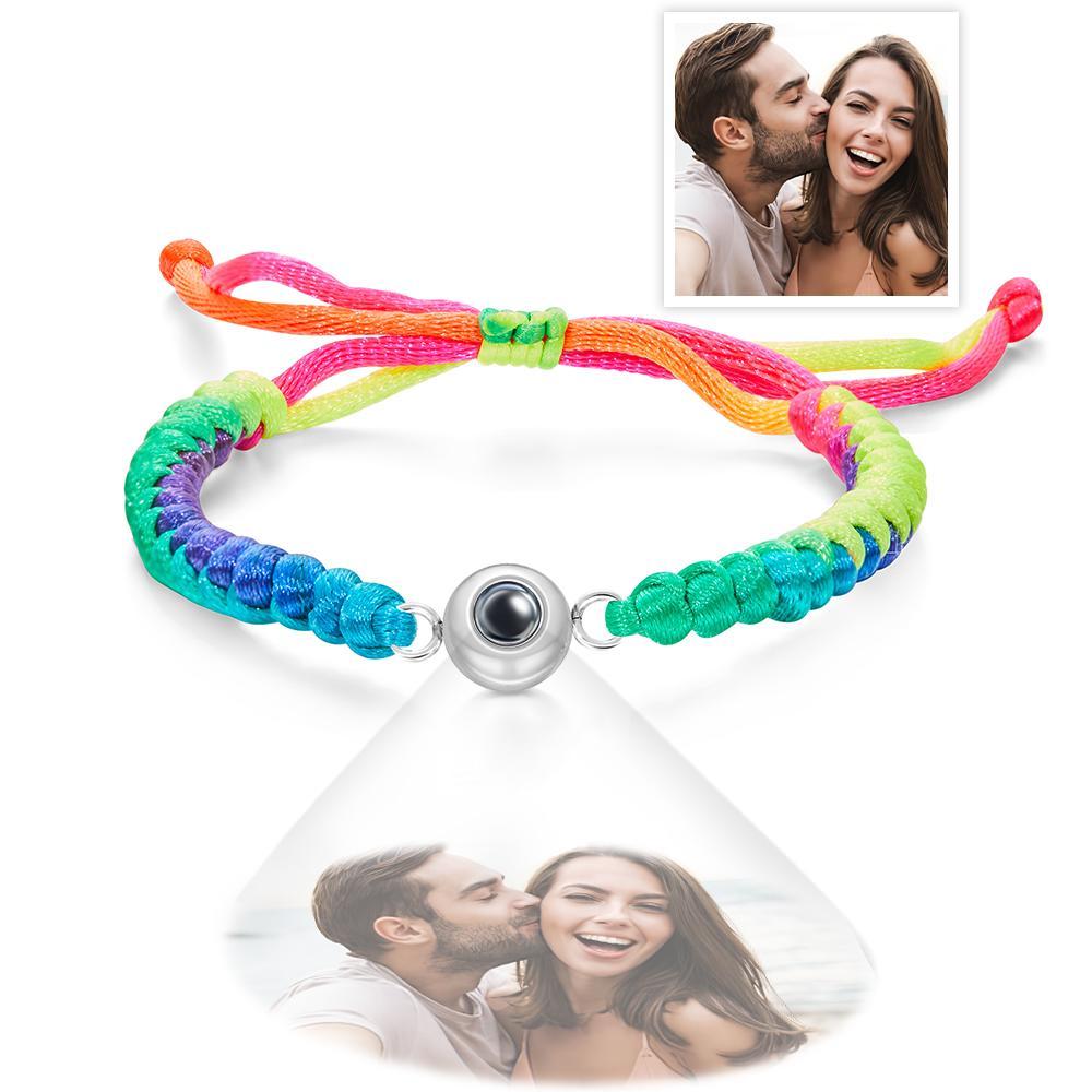 Custom Photo Projection Bracelet Simple Design Trend Gifts - yournamenecklaceau