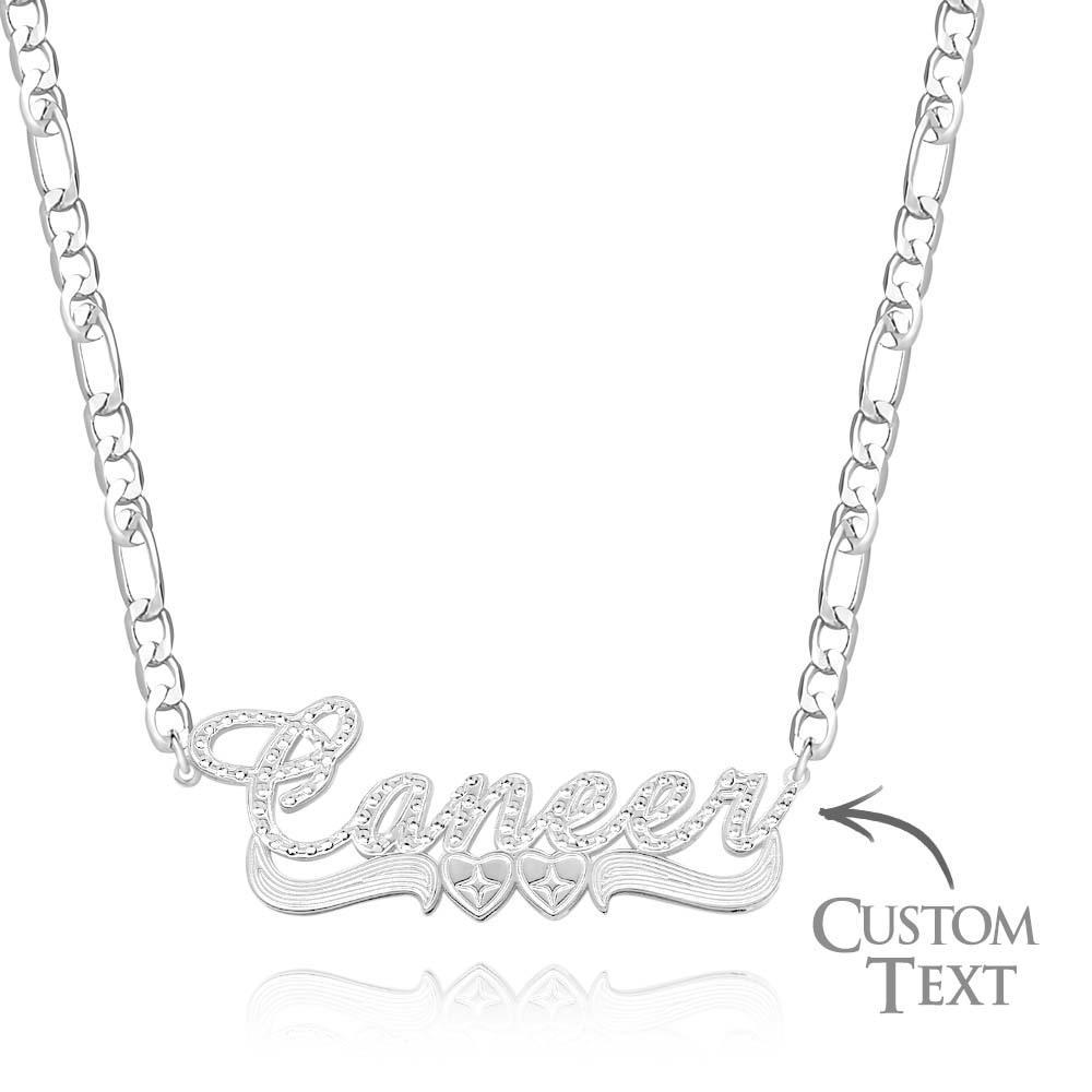 Custom Hip Hop Name Necklace Personalized Bling Metal Necklace Gifts for Men - yournamenecklaceau