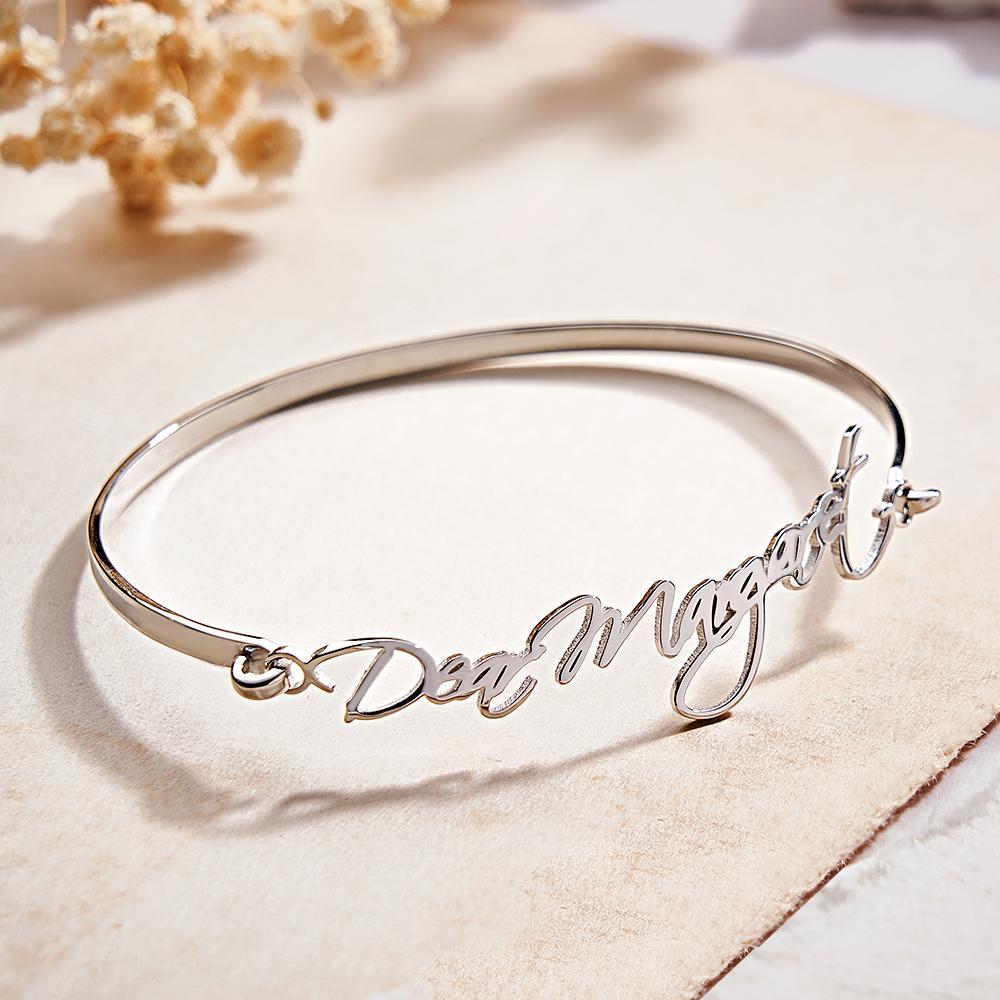 Custom Name Bracelet Adjustable Memorial Bracelet Gift For Women - yournamenecklaceau