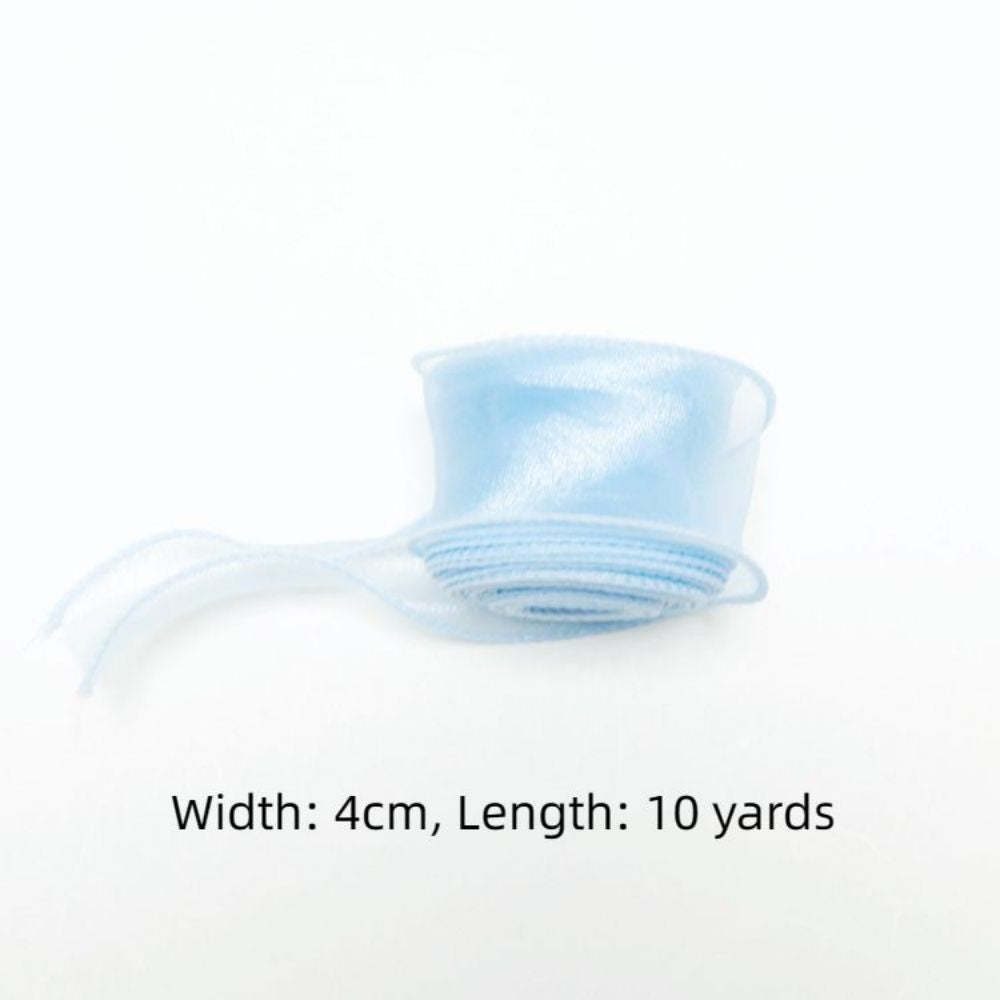 Craft Fabric Ribbon for Gift Wrapping Floral Bouquets Wedding Party Decoration - yournamenecklaceau