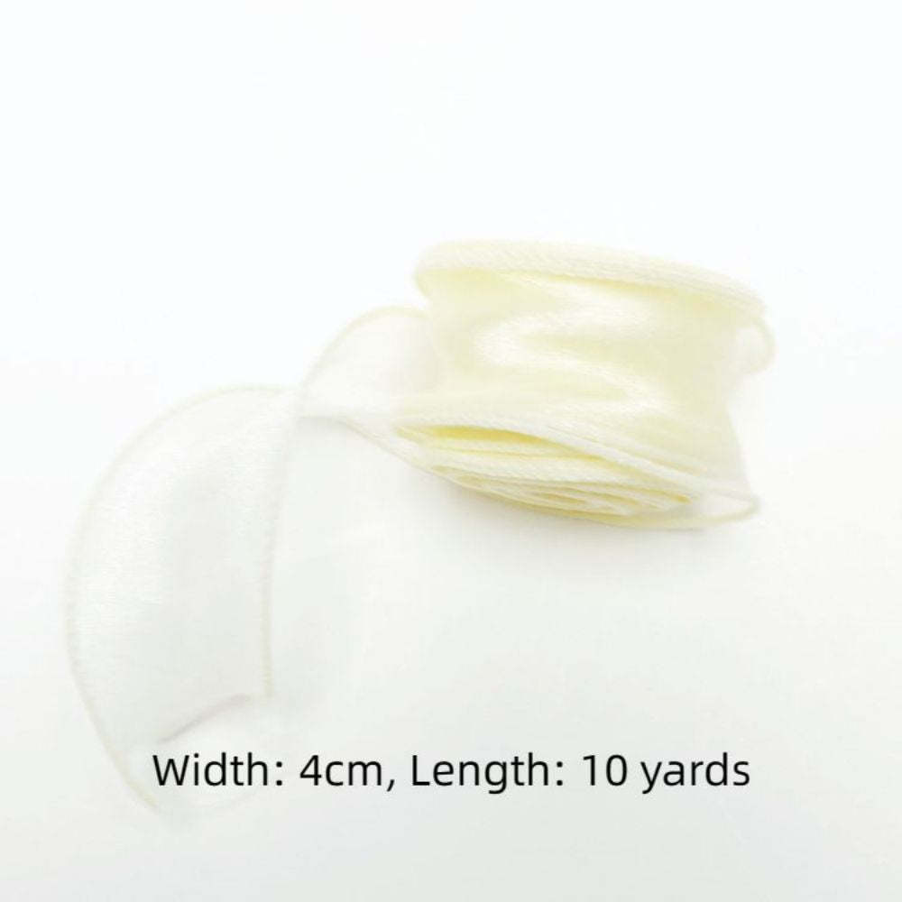 Craft Fabric Ribbon for Gift Wrapping Floral Bouquets Wedding Party Decoration - yournamenecklaceau