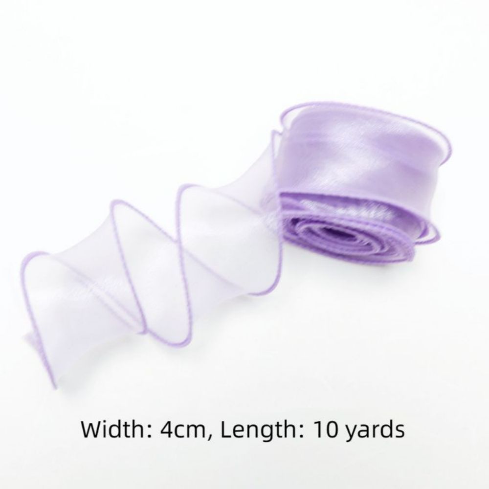 Craft Fabric Ribbon for Gift Wrapping Floral Bouquets Wedding Party Decoration - yournamenecklaceau