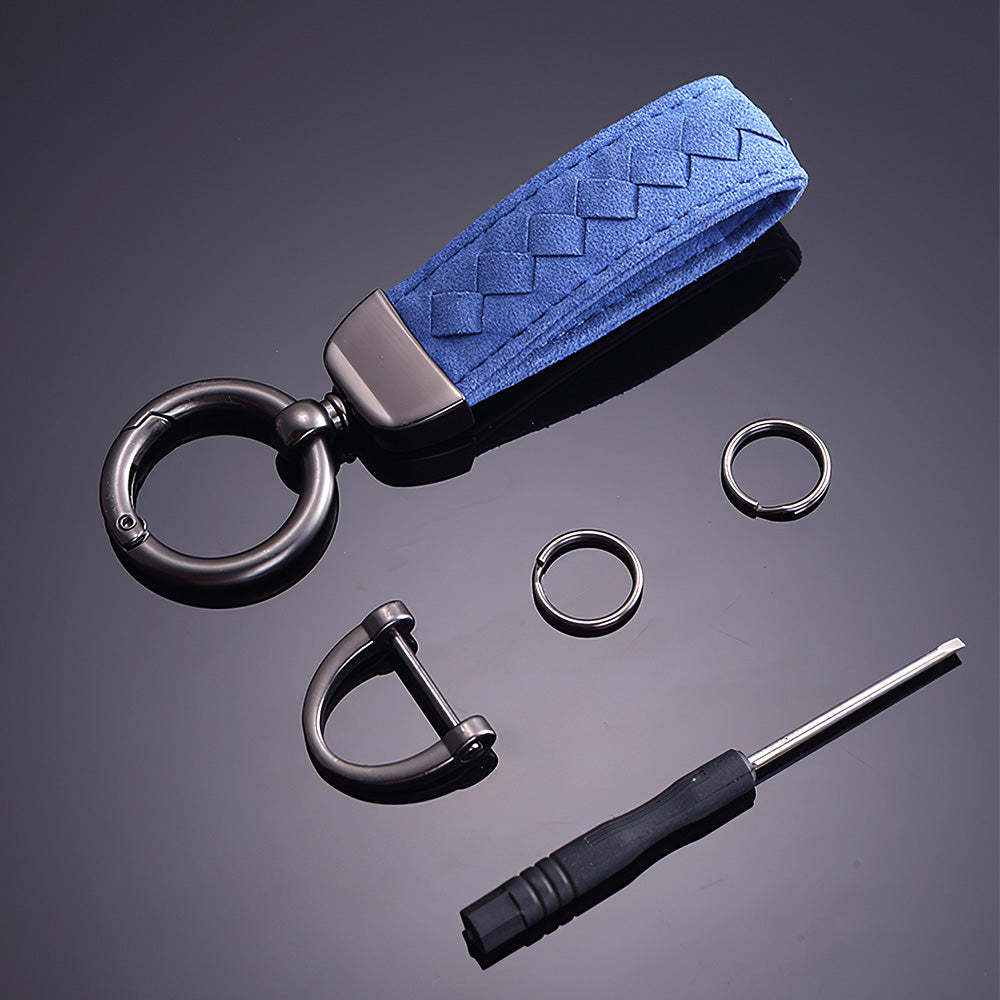 Leather Keychain Gifts for Men and Birthday Gift for Boyfriend - yournamenecklaceau