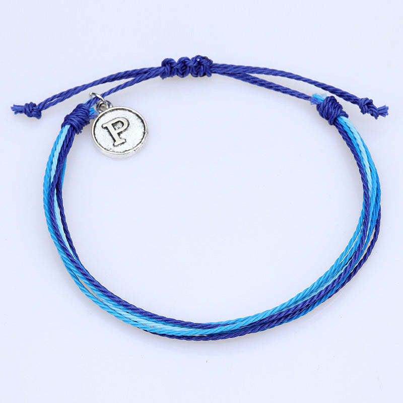 Stylish Braided Bracelet Adjustable Handmade Waterproof Beachy Bracelet - yournamenecklaceau