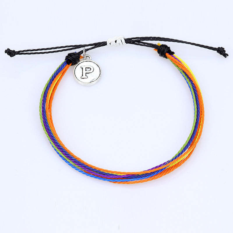 Stylish Braided Bracelet Adjustable Handmade Waterproof Beachy Bracelet - yournamenecklaceau