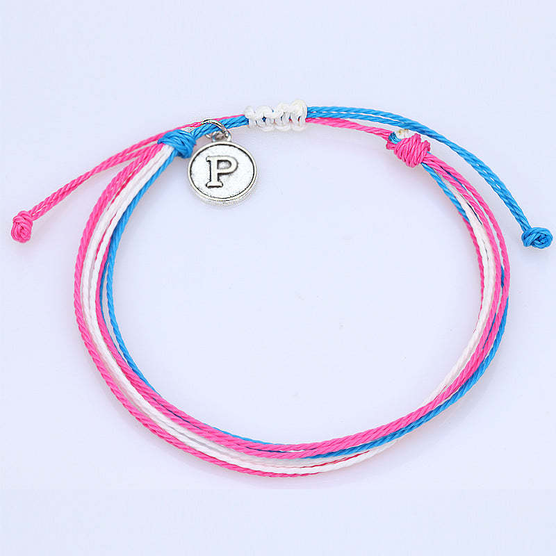 Stylish Braided Bracelet Adjustable Handmade Waterproof Beachy Bracelet - yournamenecklaceau