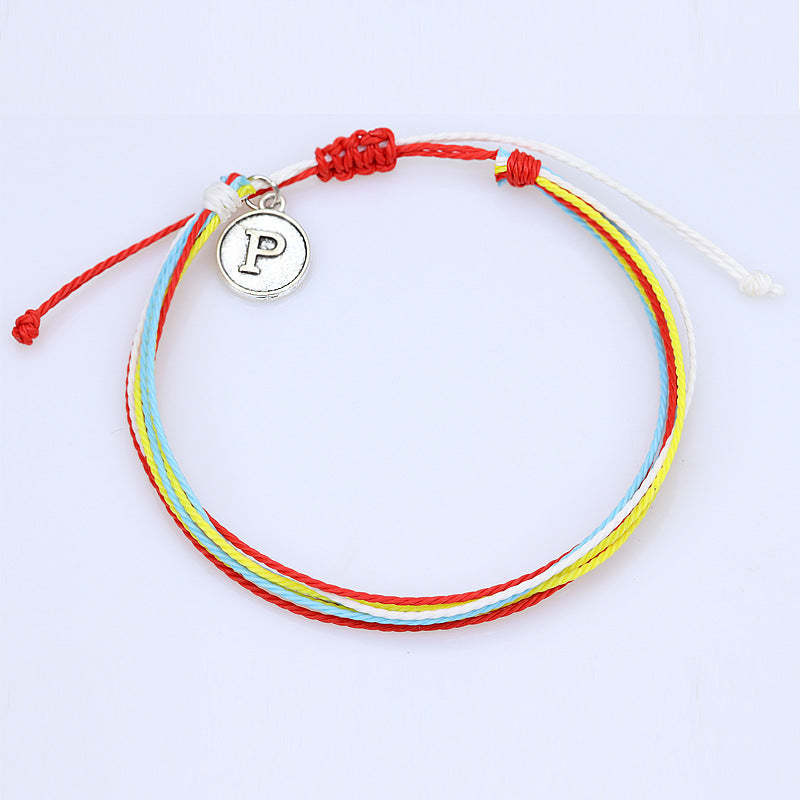 Stylish Braided Bracelet Adjustable Handmade Waterproof Beachy Bracelet - yournamenecklaceau