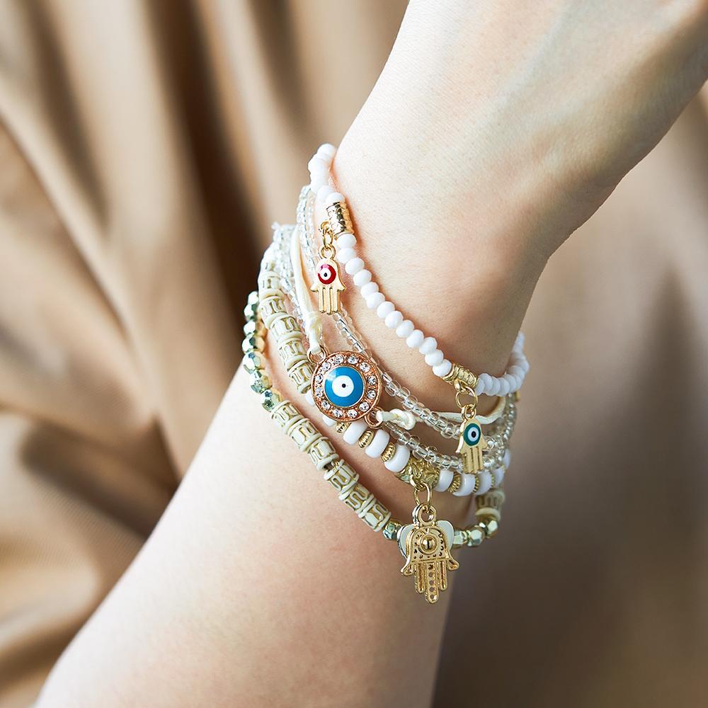 Bohemia Style Stacking Bracelets Special Summer Gifts - yournamenecklaceau